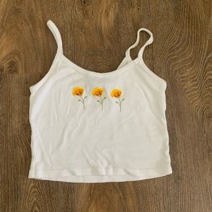 brandy melville skylar poppy tank